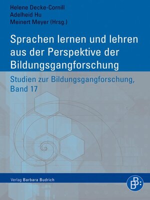 cover image of Sprachen lernen und lehren